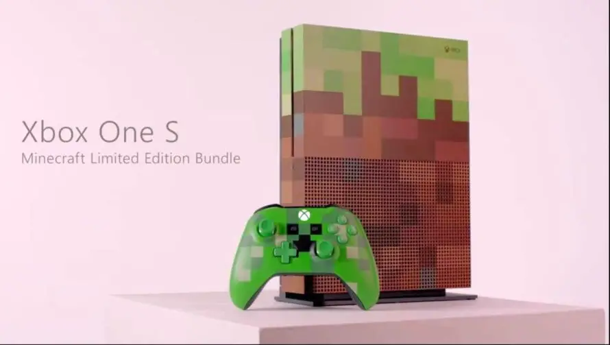 Une Xbox One S aux couleurs de Minecraft se dévoile