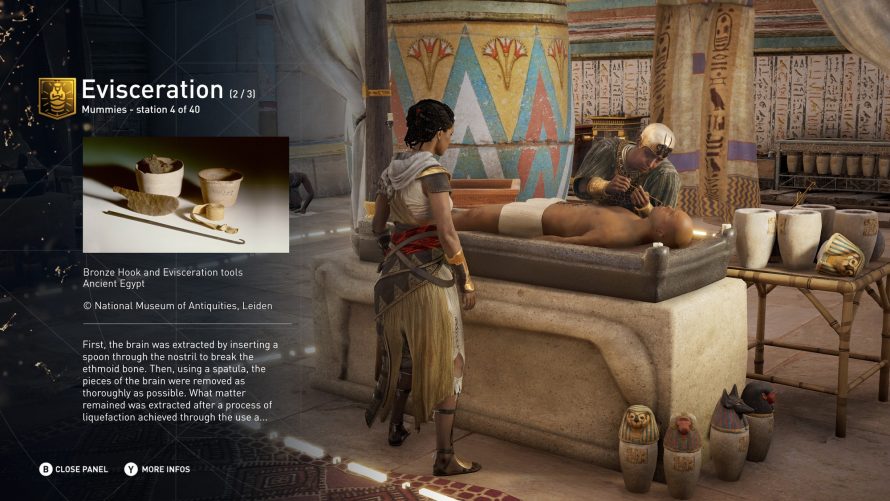 Assassin’s Creed Origins : Un musée interactif 3D avec le Discovery Tour