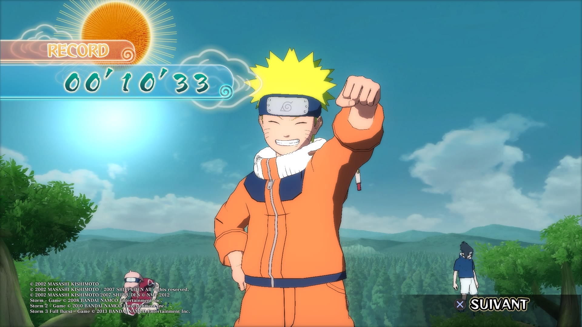 Naruto Shippuden: Ultimate Ninja Storm Trilogy - Le poids révélé, ainsi que  la taille des jeux à l'unité 