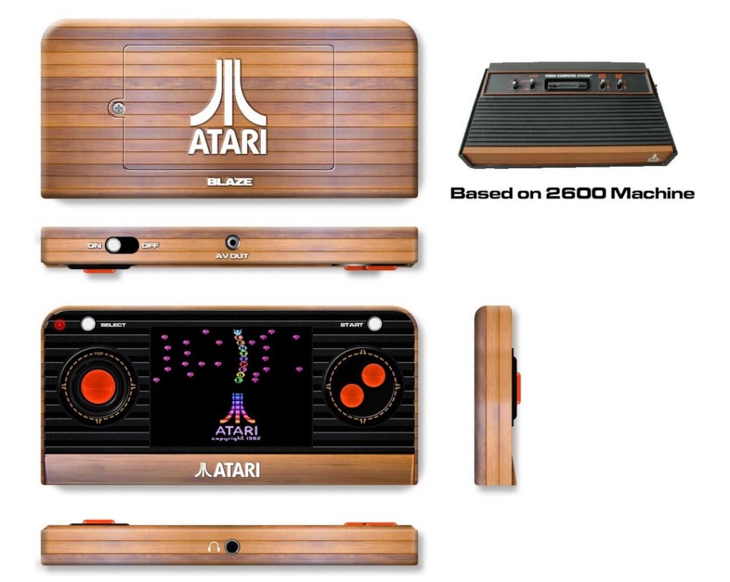 L'Atari 2600 portable avec son écran de 2,6 pouces