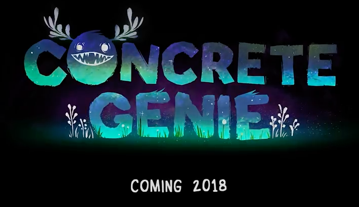 Concrete Genie annoncé à la Paris Games Week