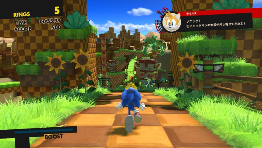 Sonic Forces : Une demo Nintendo Switch disponible sur l’eShop japonais