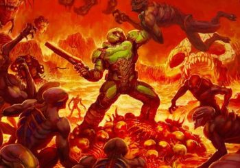 Trois images pour la version Nintendo Switch de Doom