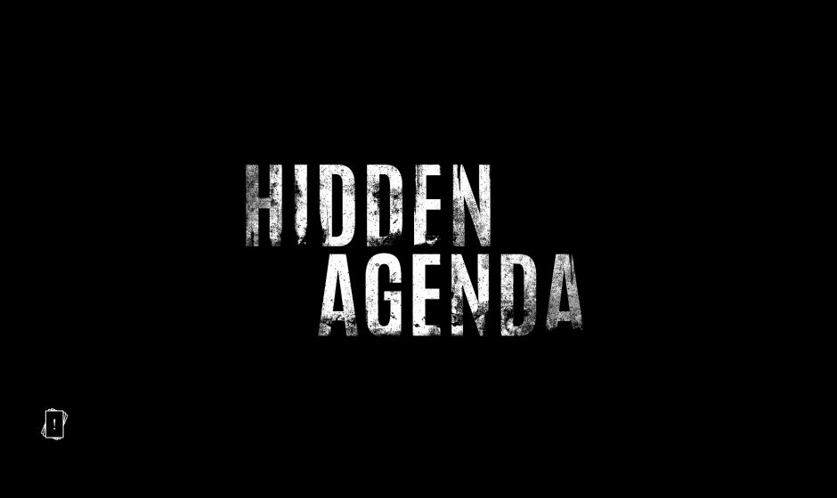 TEST | Hidden Agenda - Un thriller à plusieurs