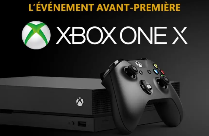 Xbox One X : Un lancement ce soir sur les Champs-Élysées
