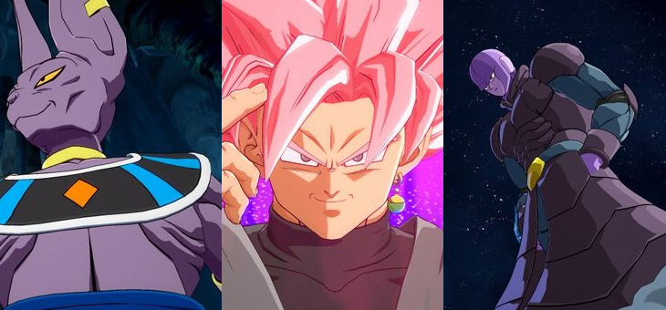 Dragon Ball FighterZ : Beerus, Goku Black et Hit se montrent en images