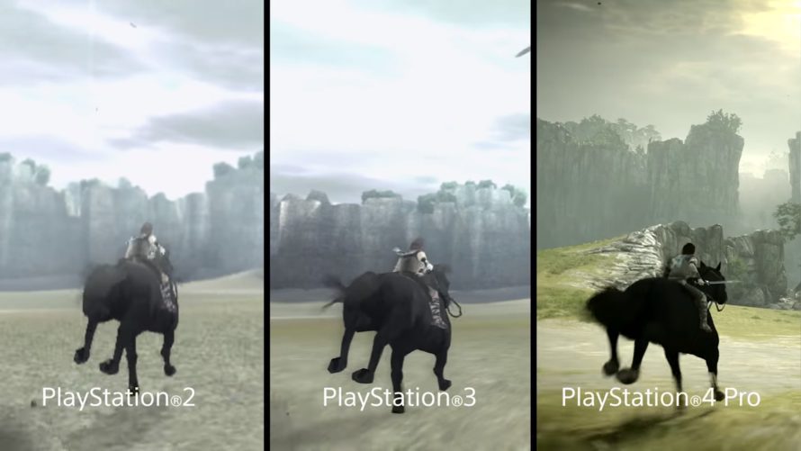 Shadow of the Colossus : Le comparatif PS2 / PS3 / PS4 Pro