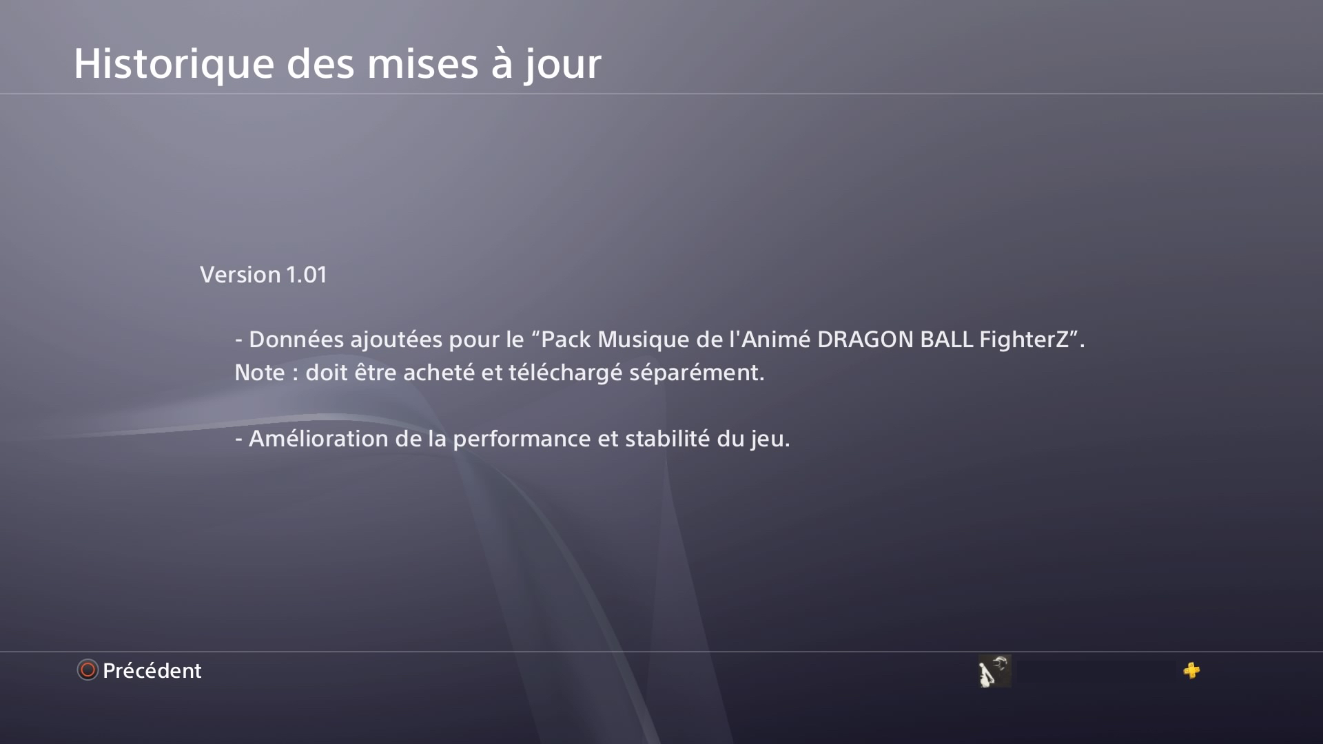 DBFZ Update 1.01