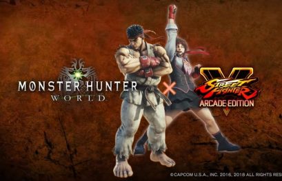 Ryu et Sakura de Street Fighter s'invitent dans Monster Hunter World