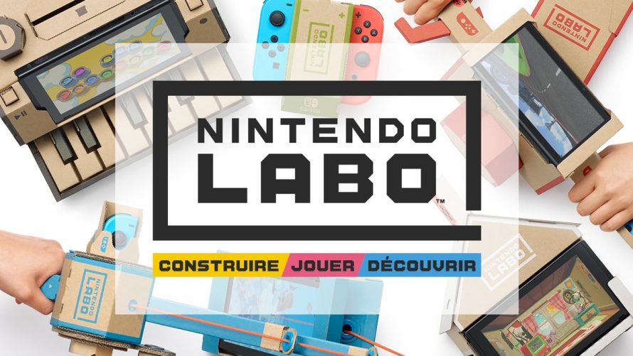Nintendo Labo : Des packs de jeux et d’accessoires tout en carton annoncés pour la Switch