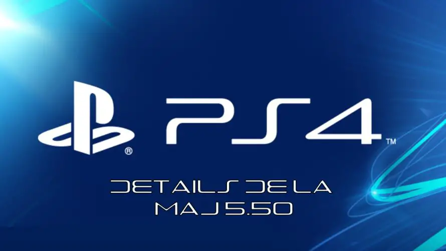 PS4 : Les nouveautés de la MAJ 5.50 se dévoilent