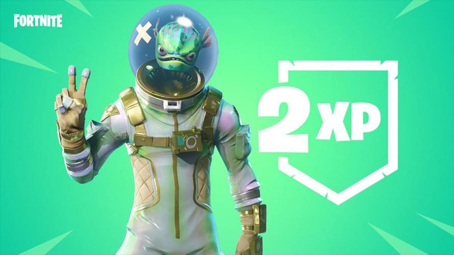 Fortnite : le premier week-end double XP disponible