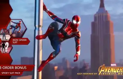 Spider-Man : Le costume Iron Spider de Avengers Infinity War sera présent
