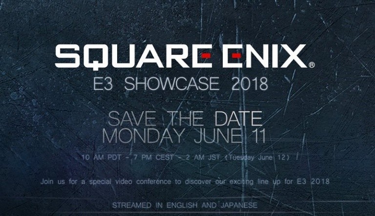 E3 2018 : Square Enix donne sa date de conférence