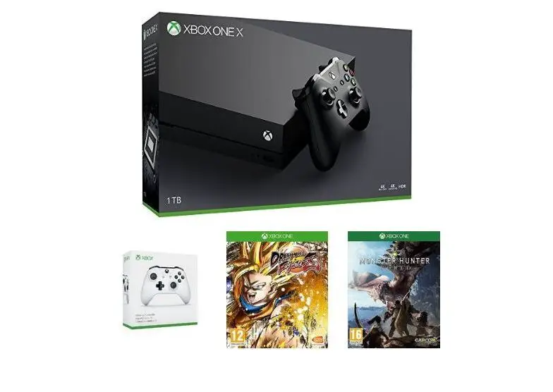 Bon Plan | Promo Xbox One X avec 2 manettes et 2 jeux à 499€