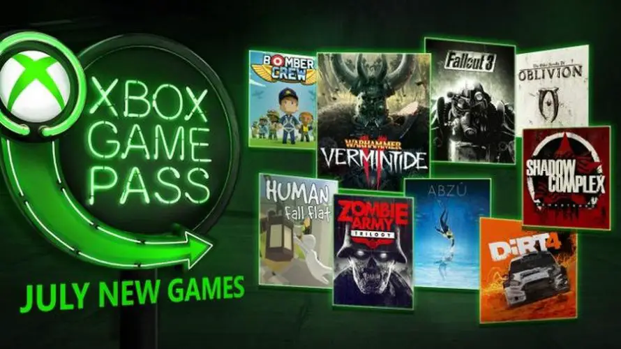 Xbox Game Pass : Fallout 3, DiRT 4 et les autres jeux ajoutés en juillet