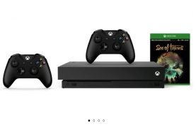 Xbox One X : Microsoft offre une 2e manette et le jeu Sea of Thieves
