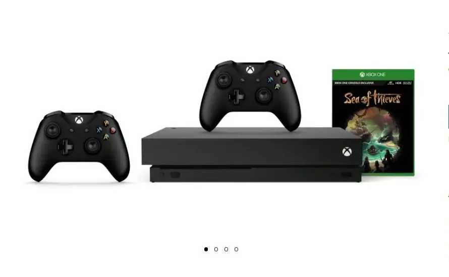 Xbox One X : Microsoft offre une 2e manette et le jeu Sea of Thieves