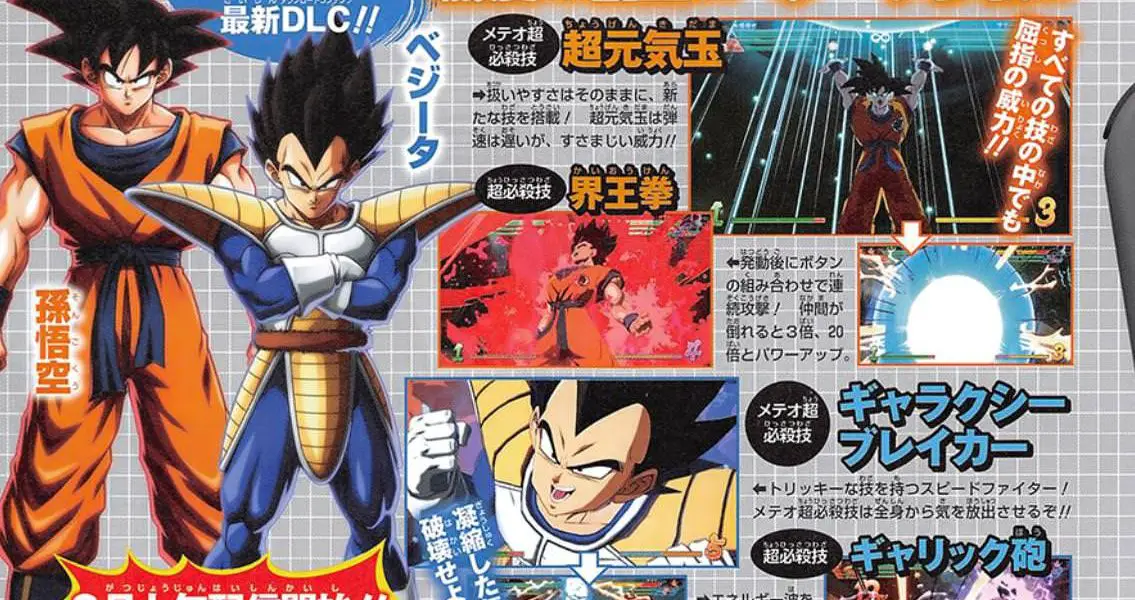 Dragon Ball FighterZ : Goku et Vegeta "basiques" confirmés en DLC