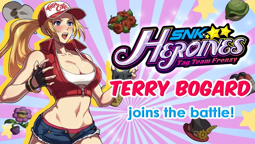 Terry Bogard annoncé comme combattante dans SNK Heroines Tag Team Frenzy