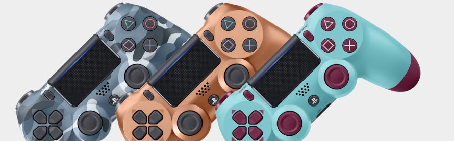 Playstation 4 : Trois nouvelles DualShock 4 aux couleurs éclatantes