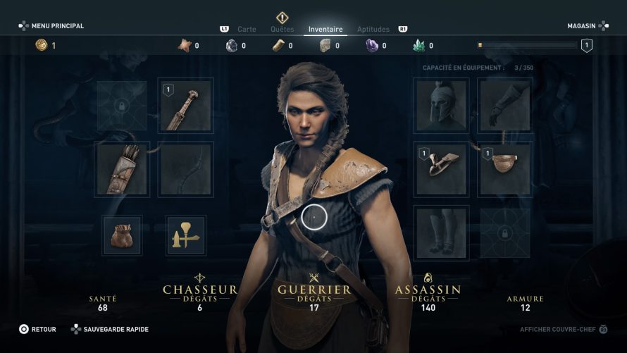 Le patch 1.07 d’Assassin’s Creed Odyssey disponible (Augmentation du niveau, nouveaux équipements, nouvelles quêtes…)