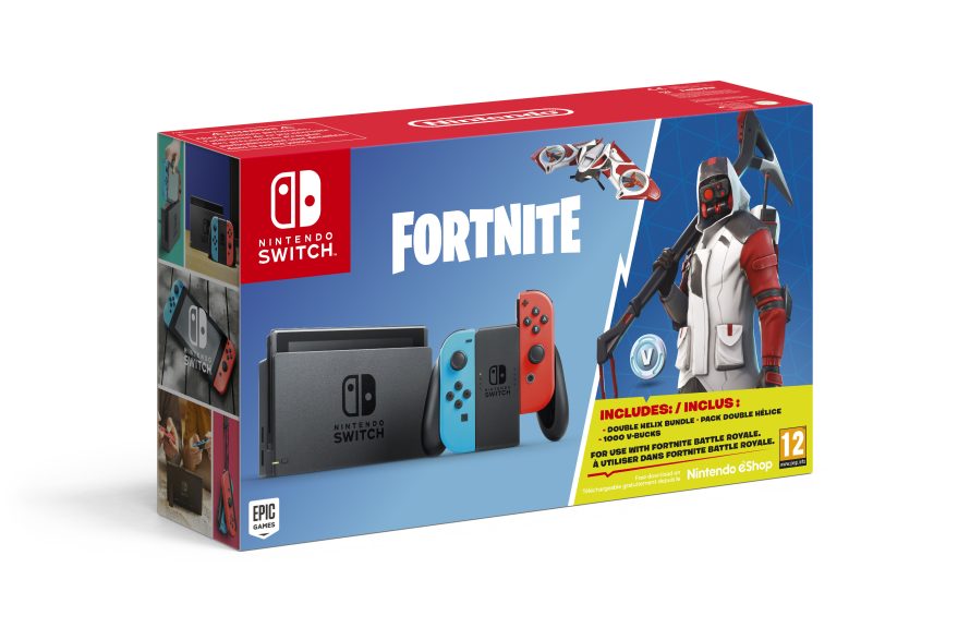 Nintendo Switch : Un pack spécial Fortnite