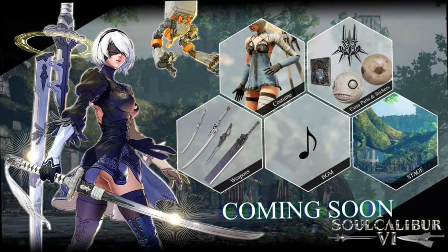 2B de NieR: Automata débarque dans SoulCalibur VI