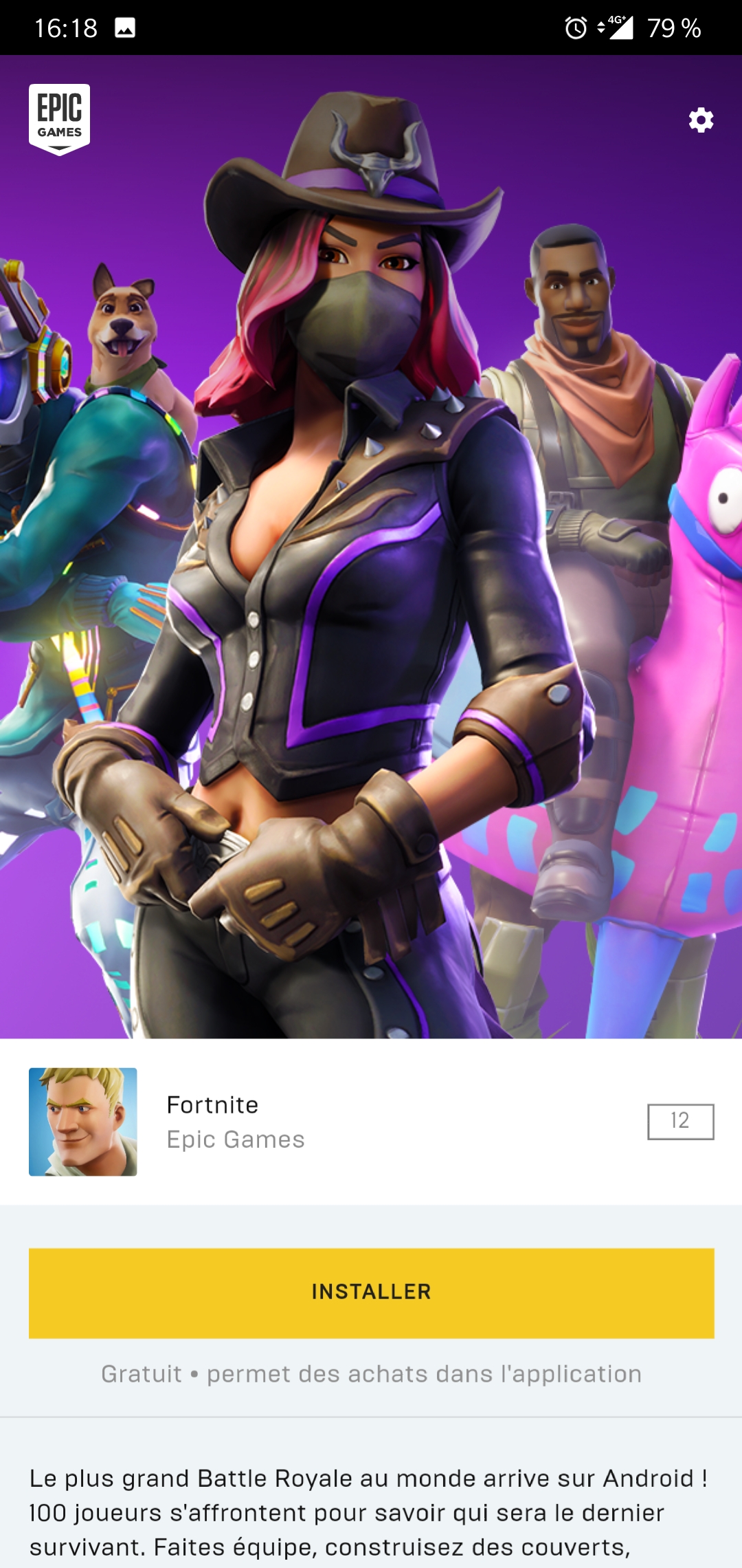 Comment installer fortnite sur samsung j3