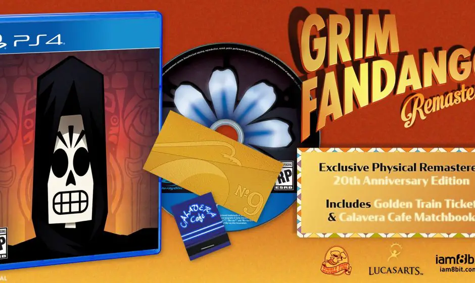 Grim Fandango arrive sur Switch et s'offre une version physique sur PS4