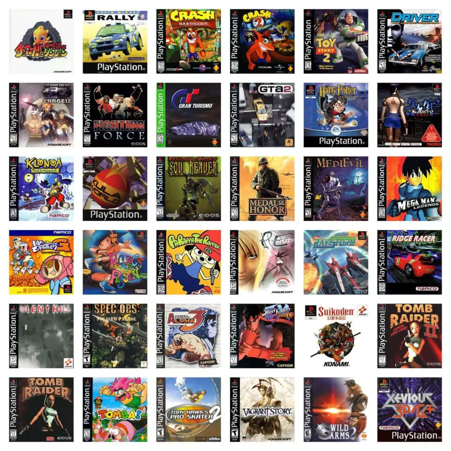 36 jeux non activés sur la PlayStation Classic ?
