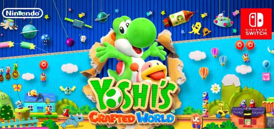 Une date, une jaquette et un trailer pour Yoshi’s Crafted World
