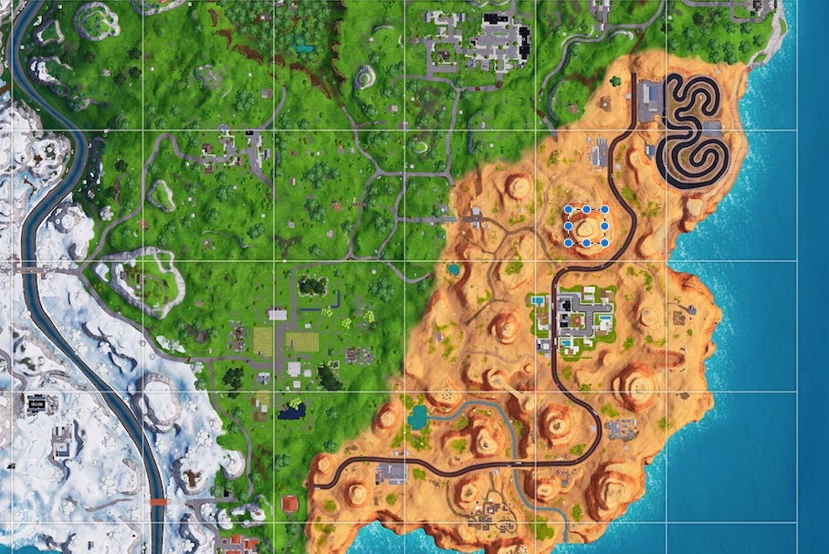 la troisieme transformation du prisonnier - visiter different lieu dit fortnite