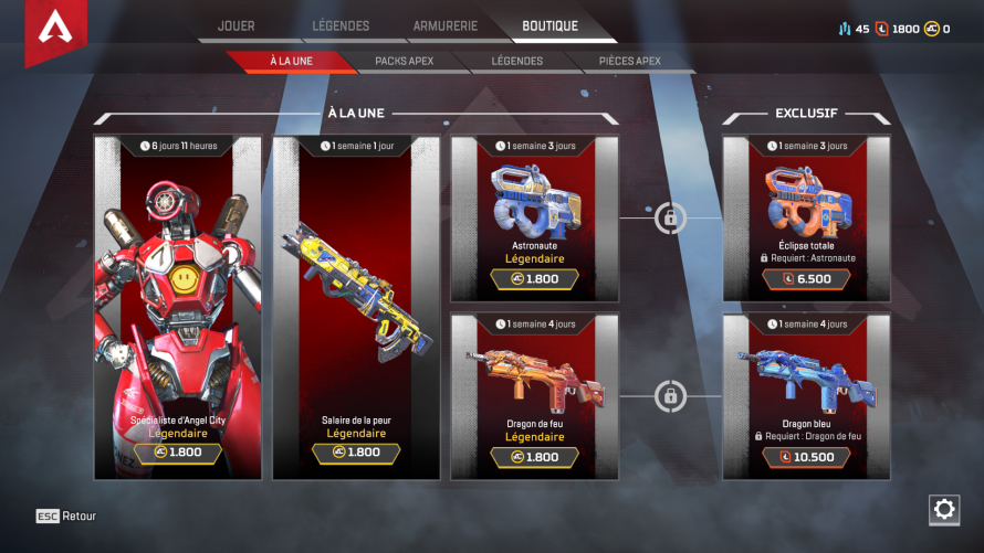 GUIDE | Apex Legends : Tout savoir sur les microtransactions et les monnaies in-game