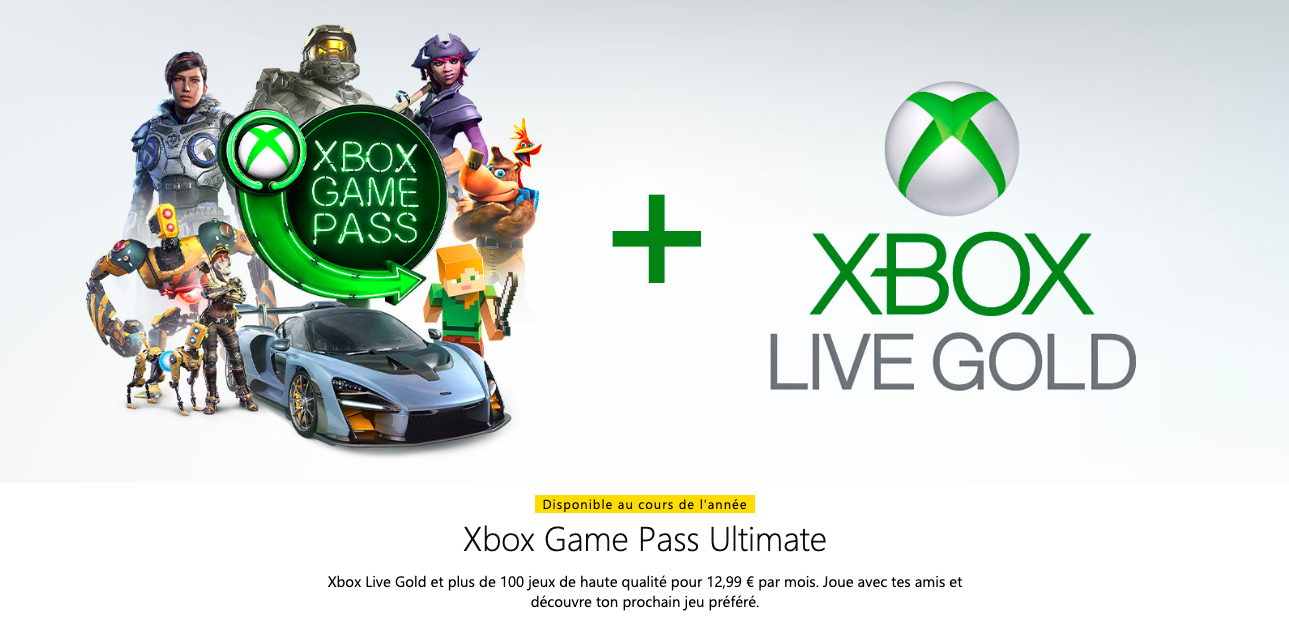 Xbox Game Pass + Xbox Live Gold