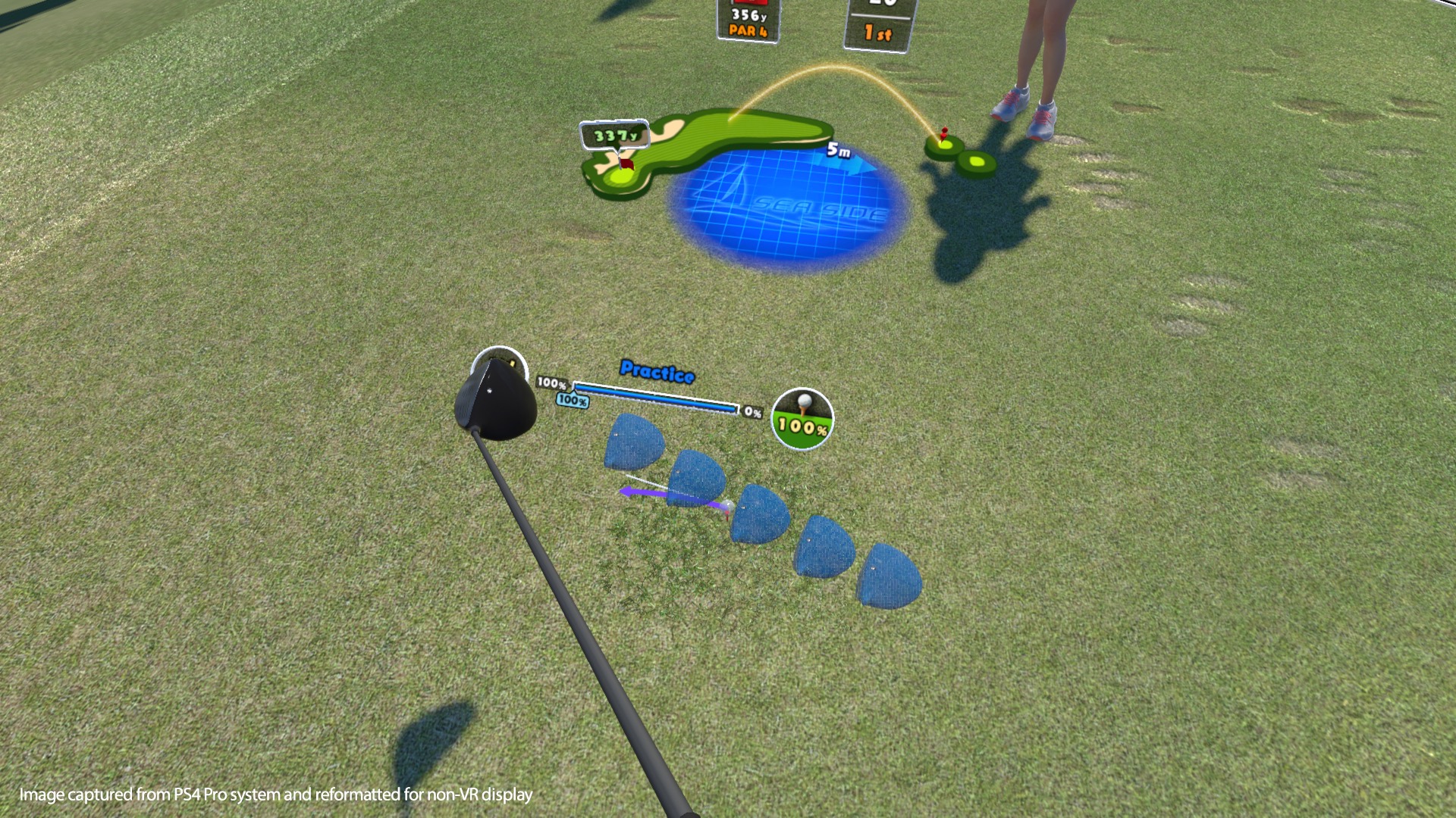 TEST Everybody's Golf VR PS4 PSVR 2