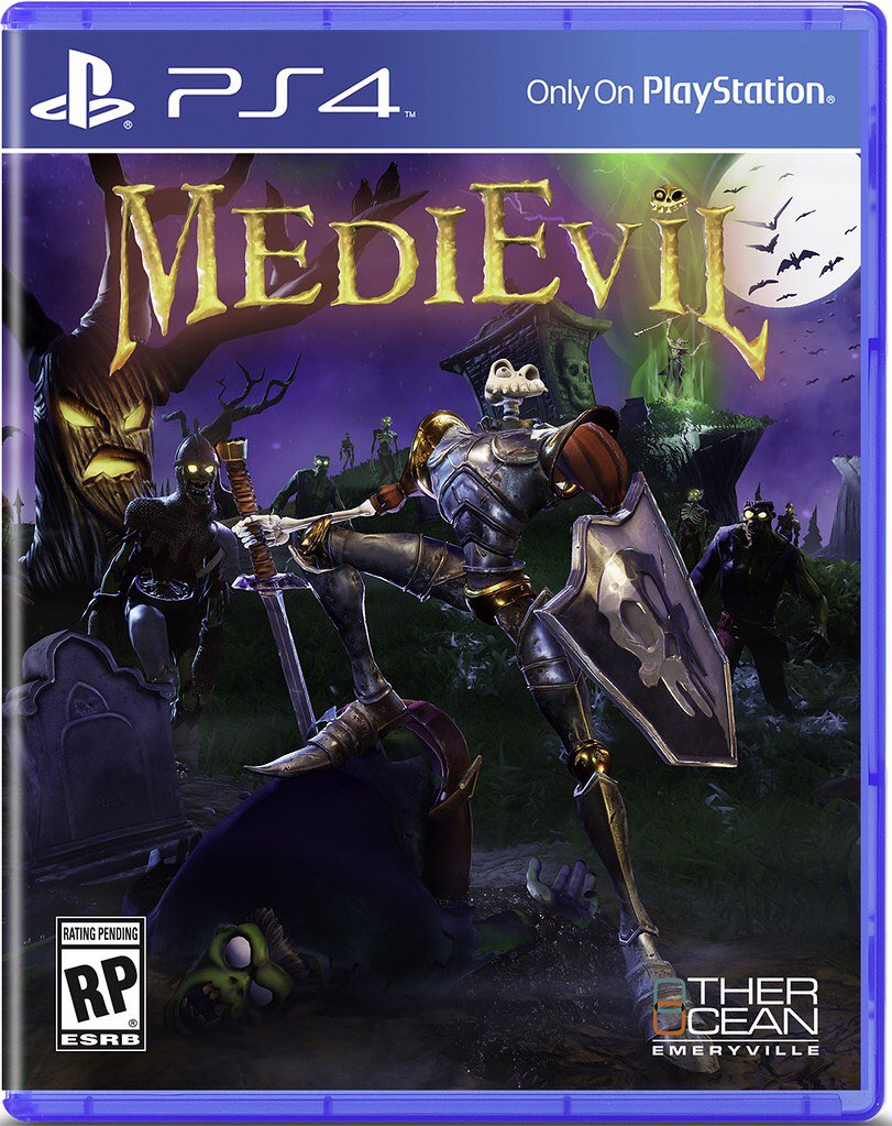 MediEvil Physical edition boxart