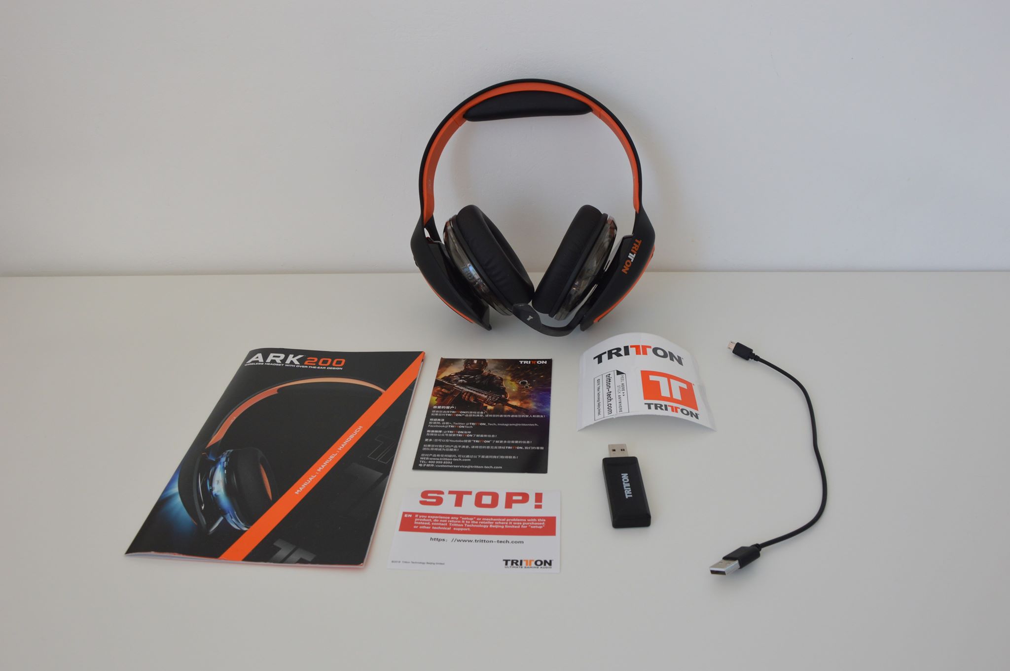 Casque micro sans-fil gaming TRITTON ARK 200