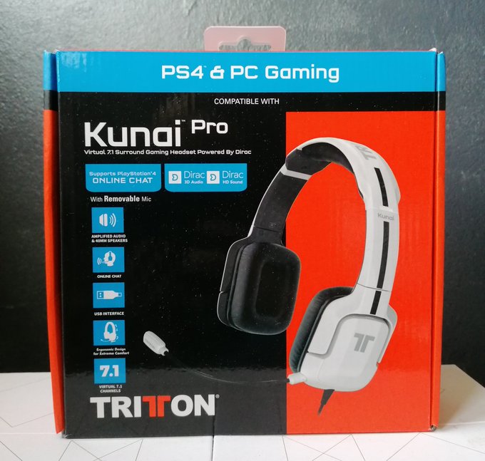 Tritton CASQUE MICRO ARK ELITE 7.1 USB PC PS4 sur