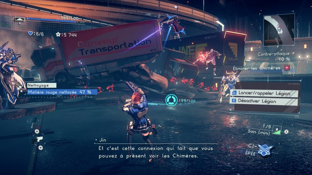 Astral Chain Battles