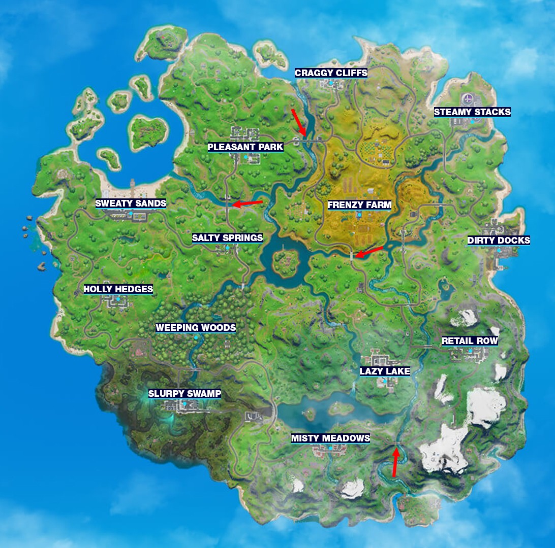 Map Fortnite Saison 8 Chapitre 2 Map Fortnite Saison 8 Chapitre 2 - Communauté MCMS
