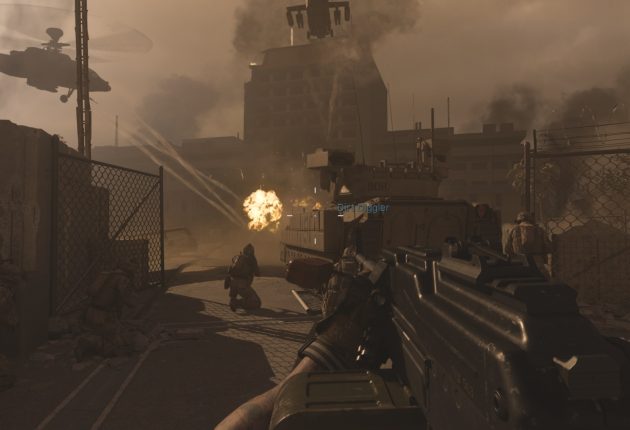 Oui, ce screen vient bien de Call of Duty: Modern Warfare, pas celui de 2007, mais 2019.