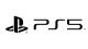 Logo PS5 officiel blanc