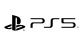 Logo PS5 officiel blanc
