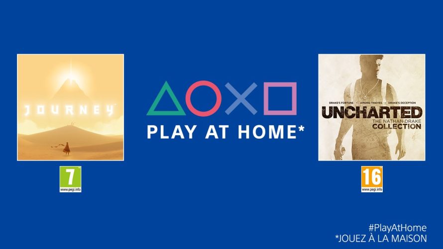 PS4 : Uncharted: The Nathan Drake Collection et Journey en téléchargement gratuit grâce à l’initiative Play at Home
