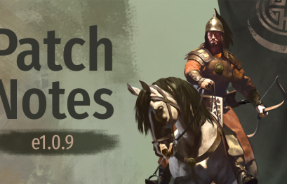 Mount & Blade II: Bannerlord la mise à jour e1.0.9 est disponible (patch note)