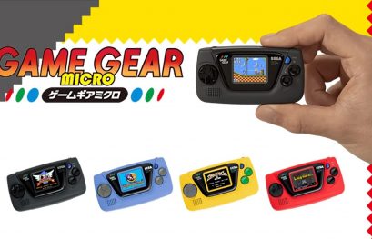 Sega annonce la Game Gear Micro, la version (ultra) mini de sa console portable sortie en 1990