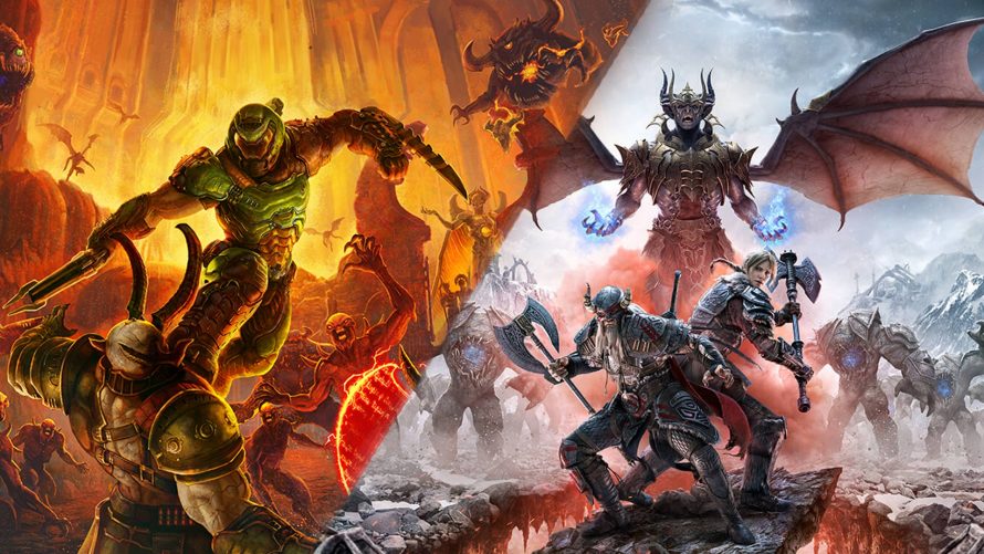 DOOM Eternal et The Elder Scrolls Online seront gratuits sur PS5/Xbox Series X pour les possesseurs des versions PS4/Xbox One