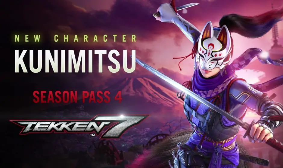 Kunimitsu sera le premier personnage de la saison 4 de Tekken 7