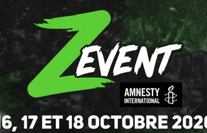 Le ZEvent 2020 récolte plus de 5.7 millions d'euros pour l'association Amnesty International